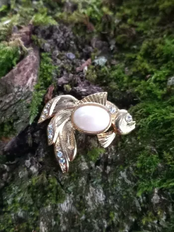 Broche en forme de poisson