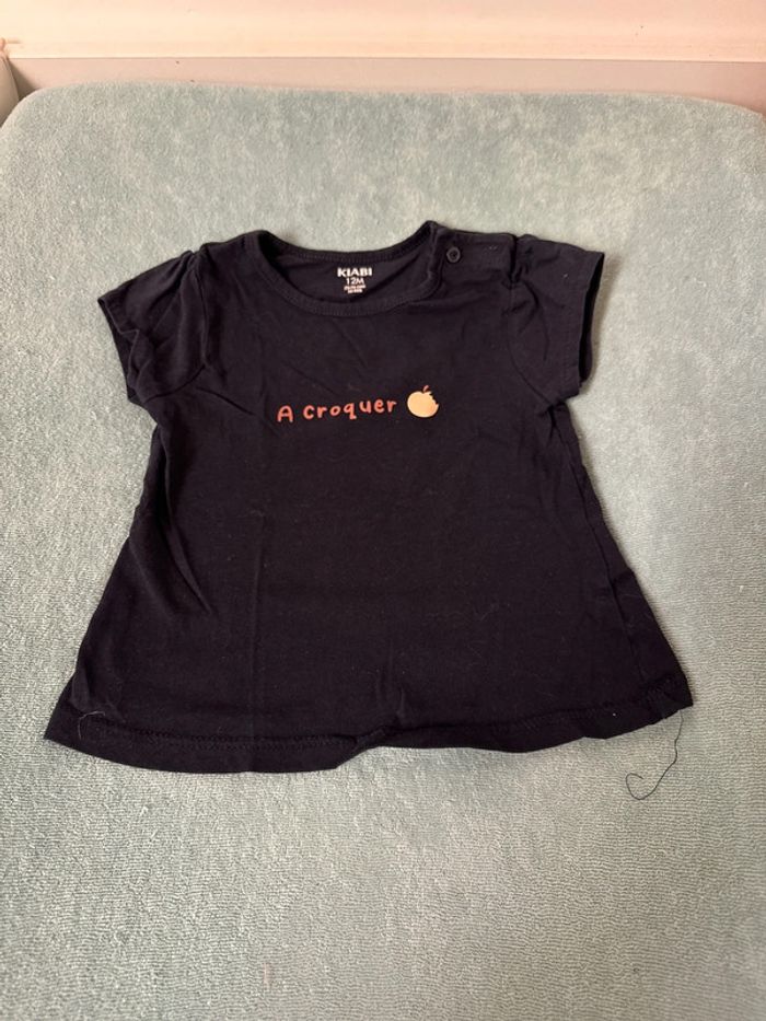 Lot de 4 t-shirt 12 mois - photo numéro 8