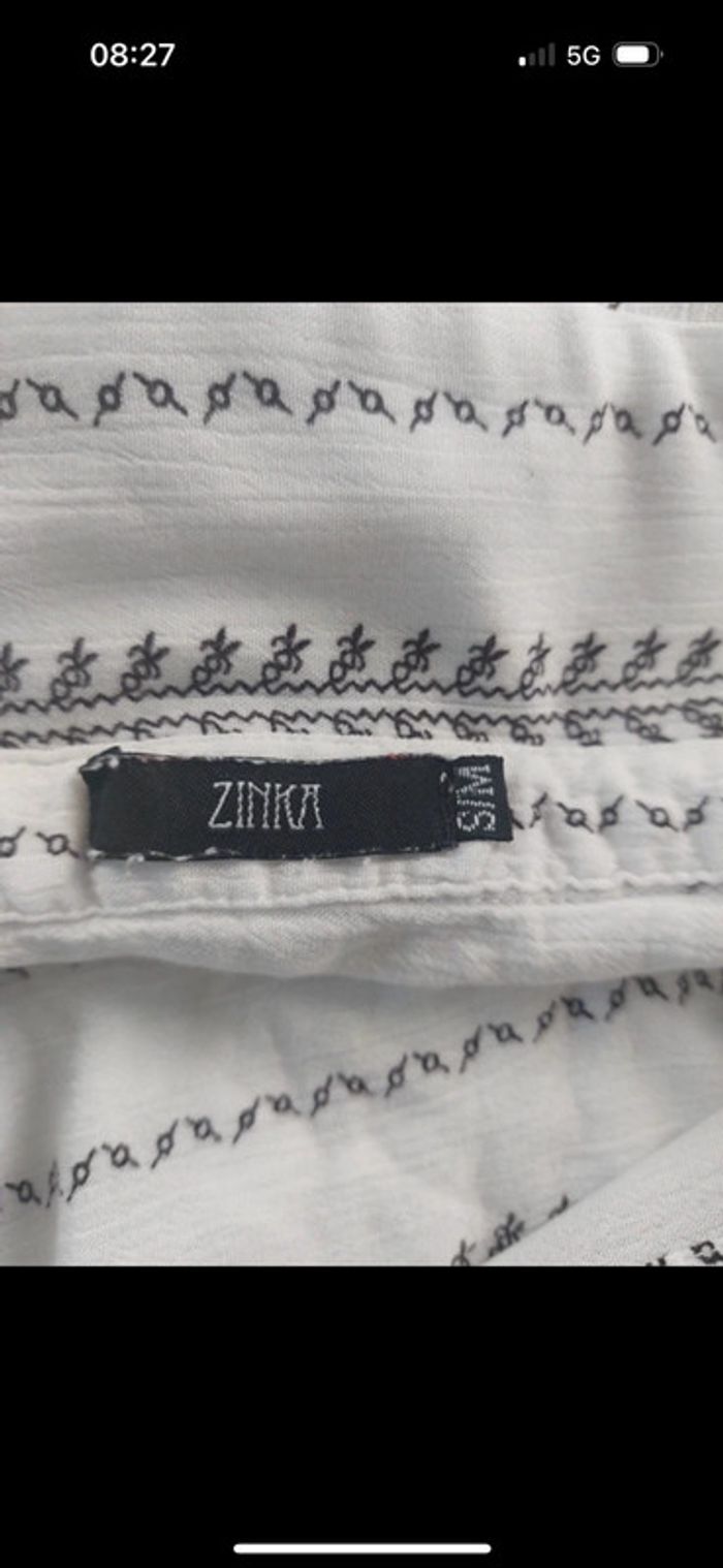 Blouse manches 3/4 Zinka taille S/M - photo numéro 4