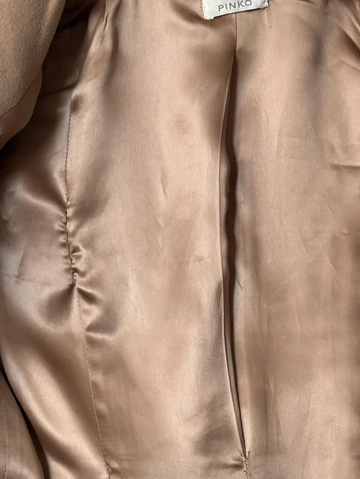 Trench en laine vierge et cachemire Pinko - photo numéro 10