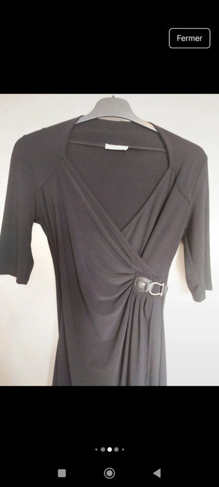 Robe noire courte été L - photo numéro 2