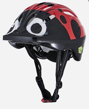 Casque vélo coccinelle
