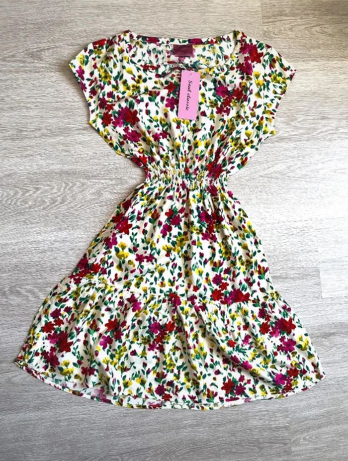 Robe florale été taille S - photo numéro 2