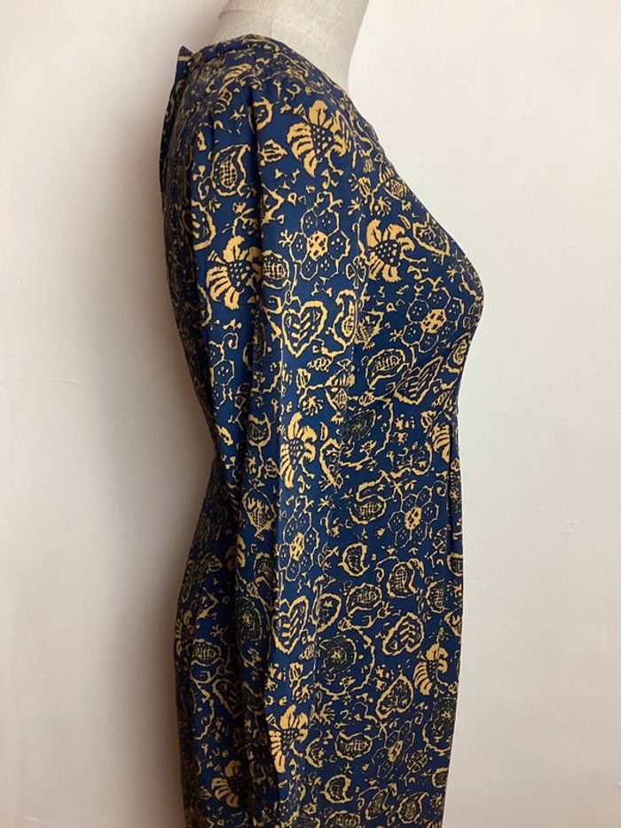 Robe bleue et jaune Bimba&Lola 34 - photo numéro 4