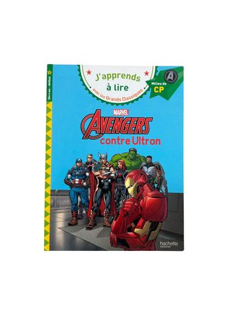 Livre j'apprends à lire "Avengers contre Ultron"