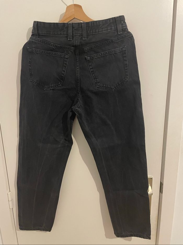 Jean noir délavé Bershka - photo numéro 2