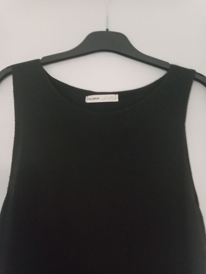 Robe longue neuve noire Pull & Bear - photo numéro 4