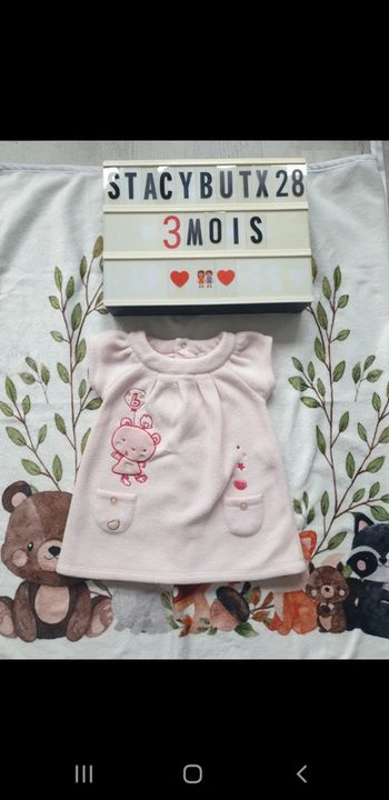 Robe chaude 3 mois kitchoun