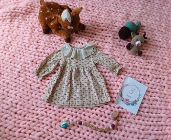 Robe col Claudine dentelle