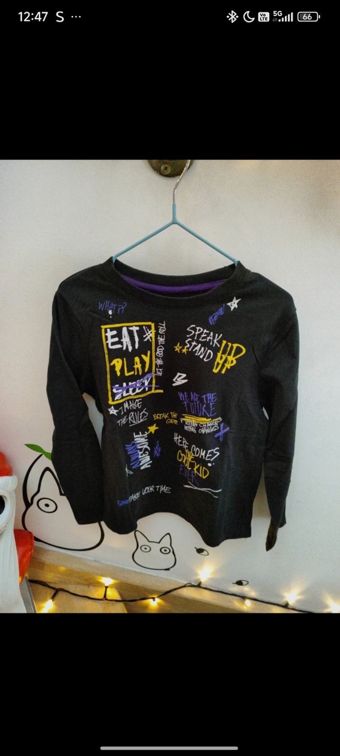 Tee shirt ML 6 ans