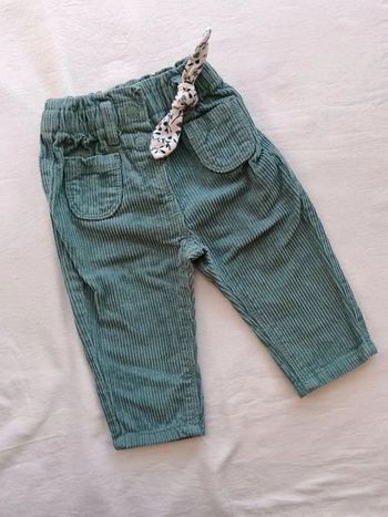 Pantalon velours côtelé Gémo 6 mois