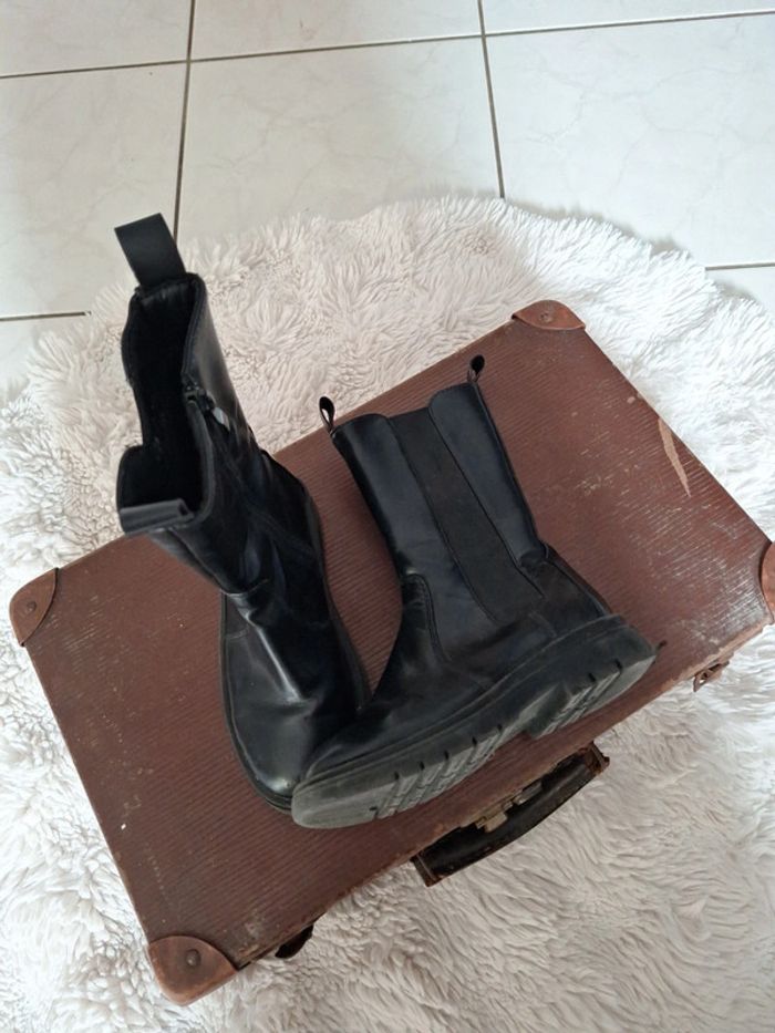 Bottes noires t30 fille #CHAUFI-003