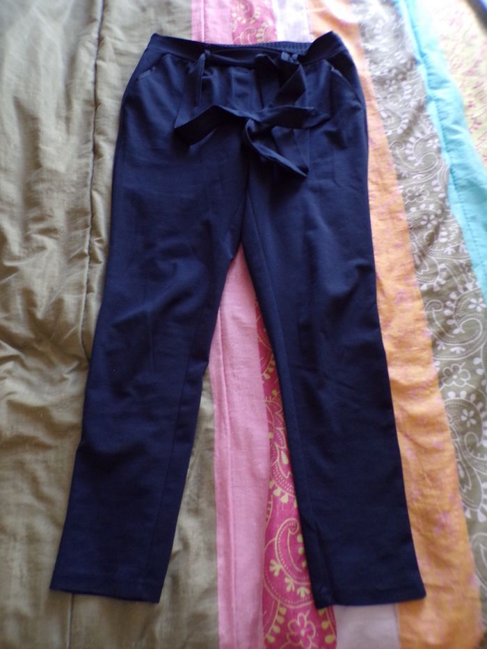 Pantalon fin marine taille M