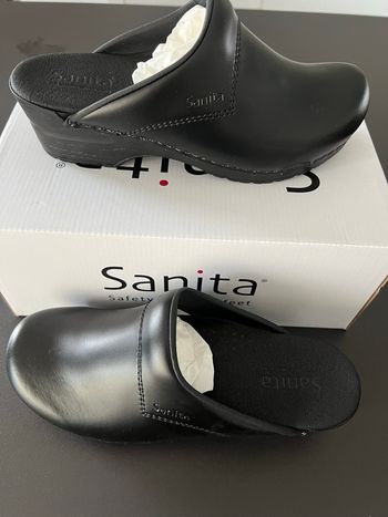 Sabot sanita noir Matt 38 neuf