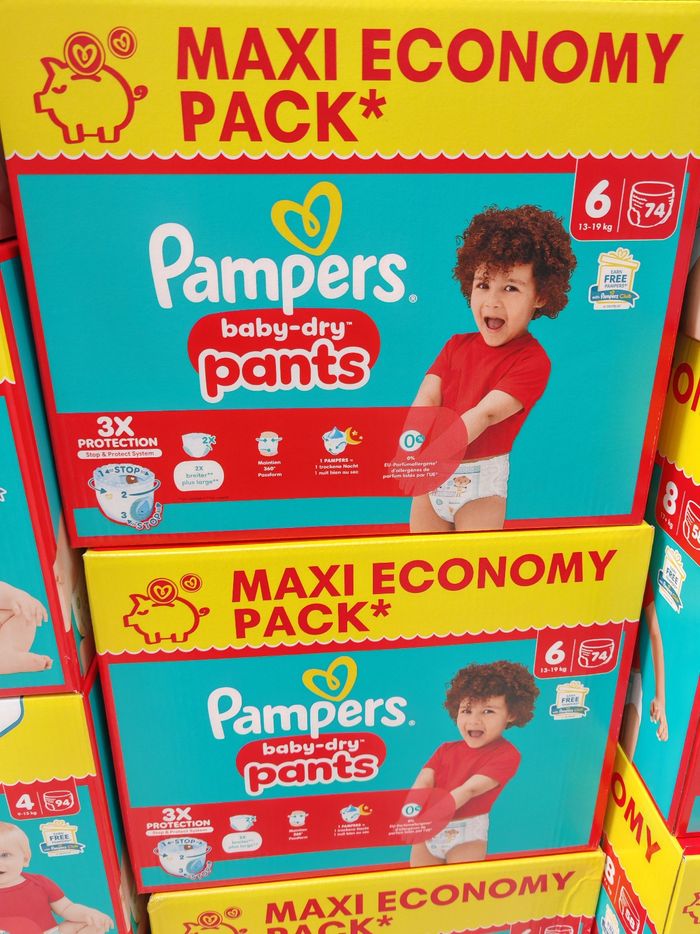 Pampers baby dry T4, T5, T6, T7, T8 - photo numéro 2