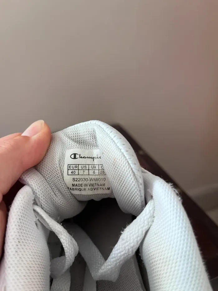 Bakets banches Champion 40 - photo numéro 6