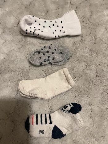Lot de 4 paires de chaussettes
