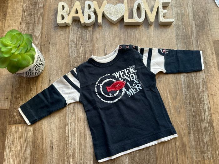 - Haut ML Week-end à la mer     - 3 mois  - Très bon état