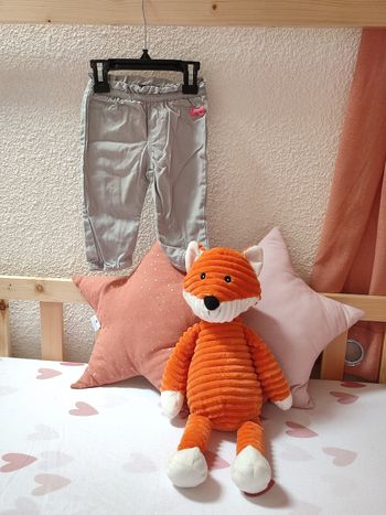 Pantalon - Nœud rose - 12 mois - Très bon état - In extenso