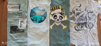 Lot de 8 t-shirts manches courtes