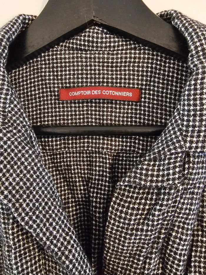 Chemise manches longues Comptoir des cotonniers Taille 38 - photo numéro 2