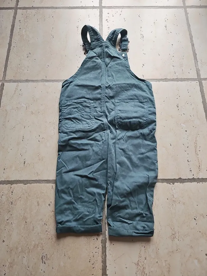 Salopette verte - Tape à l'œil - 24 mois/86 cm - photo numéro 3