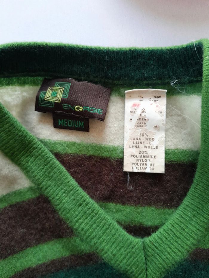 Petit pull vintage laine sixty - photo numéro 3