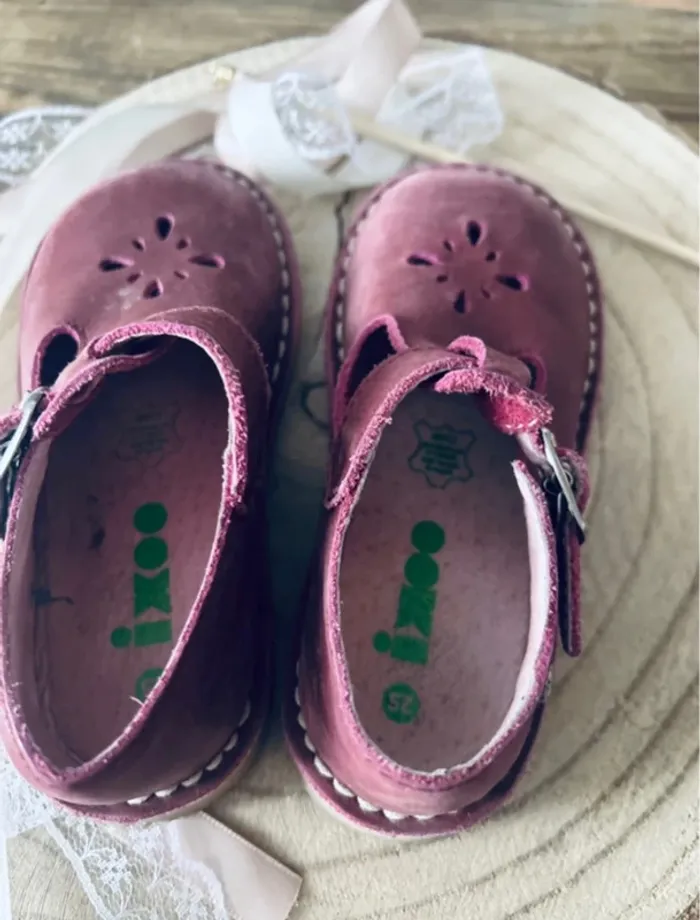 Sublime chaussure Salomé fille en cuir pointure 25 - photo numéro 6