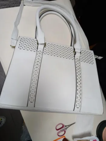 Grand Sac à main blanc neuf