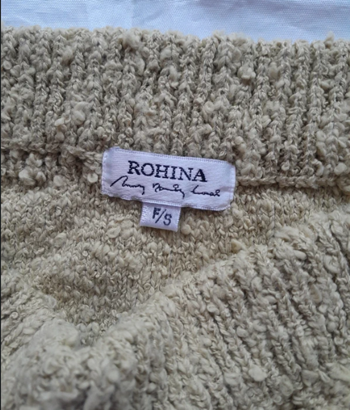 Mini jupe moutarde Rohina taille S - photo numéro 2