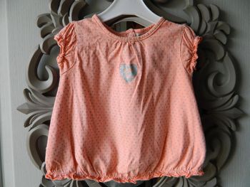 T shirt bébé manches courtes T 12 mois "Tape à l'oeil"