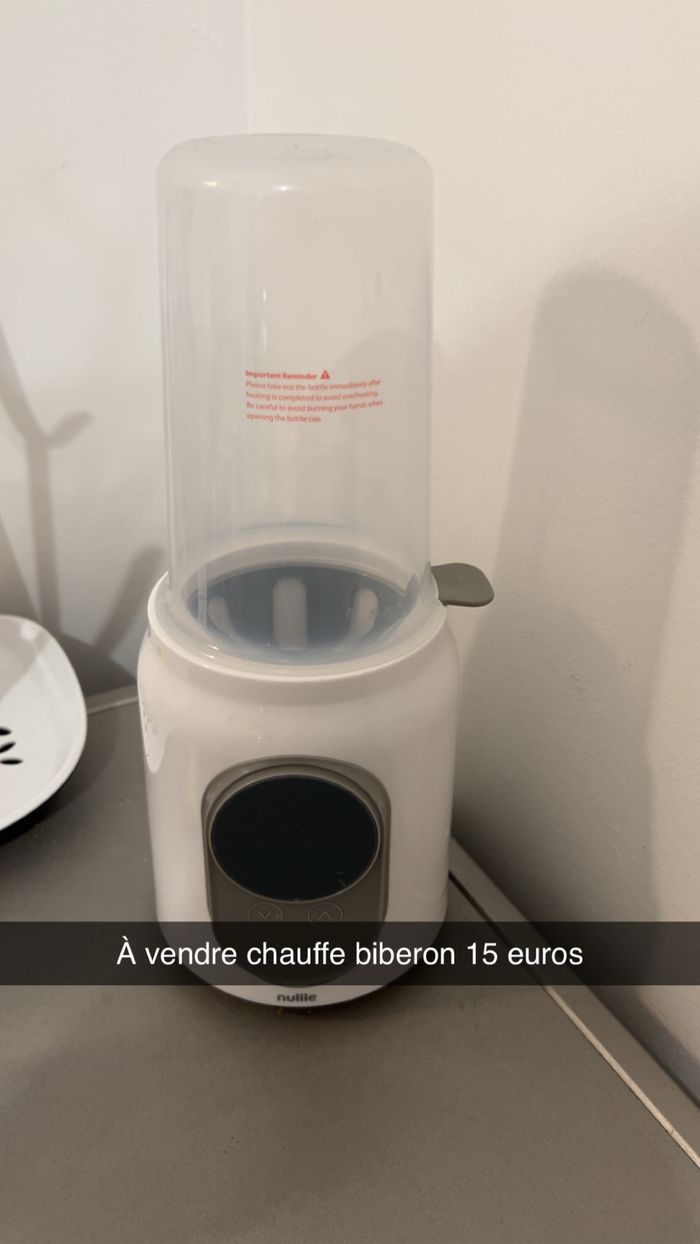 Chauffe biberon