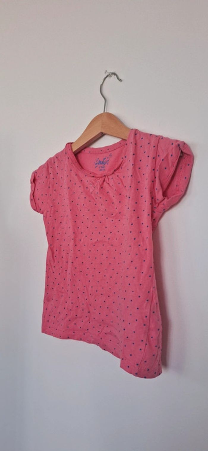 T-shirt manches courtes fille – Coloré & girly, parfait pour le printemps ! 🌷 - photo numéro 2