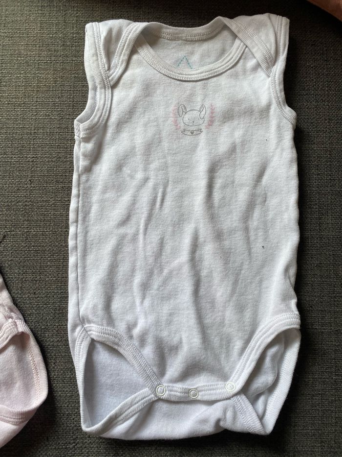 Lot body manche courte 6 mois - photo numéro 2