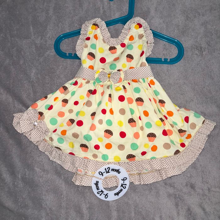 Lot robes manches courtes bébé fille 9 mois - photo numéro 3