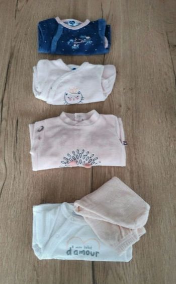 Lot pyjama fille 1 mois