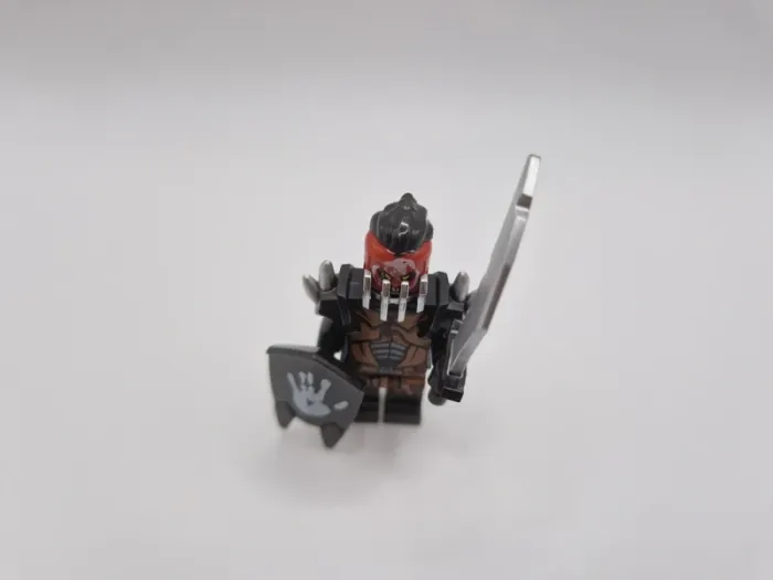 Figurine type lego Chef guerriers orcs seigneur des anneaux / hobbit - photo numéro 5