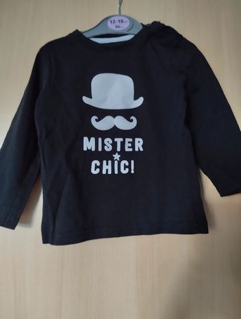 T-shirt manches longues 18mois