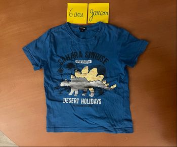 T-shirt à paillettes Kiabi