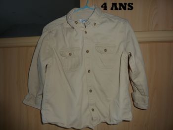Chemise 4 ans