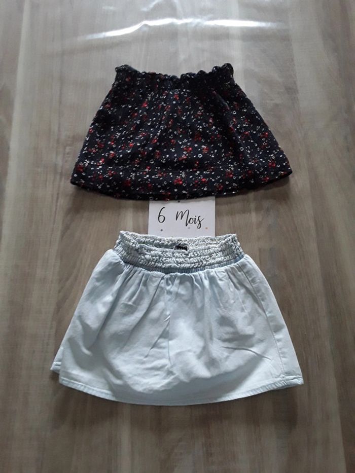 Lot de 2 jupe 6mois