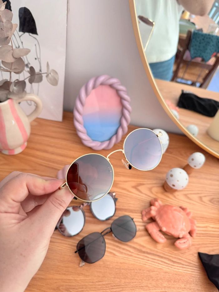 Lot de 3 paires de lunettes de soleil - photo numéro 2