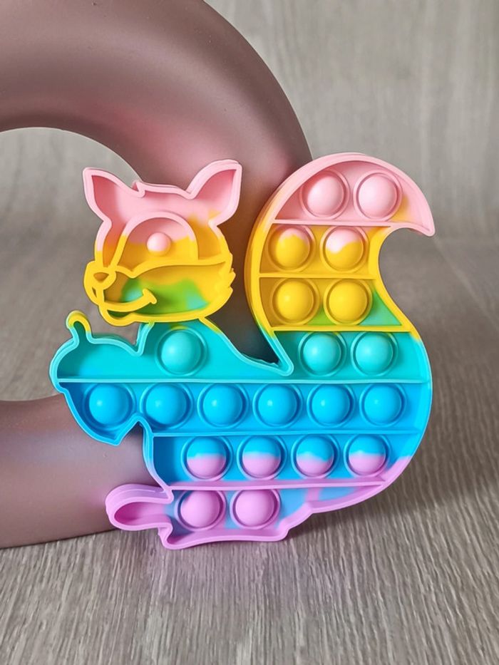 Pop it anti stress écureuil