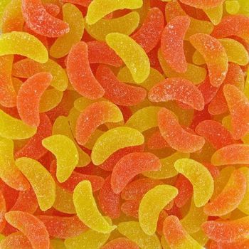 100g de quartier d'orange et citron  sucre