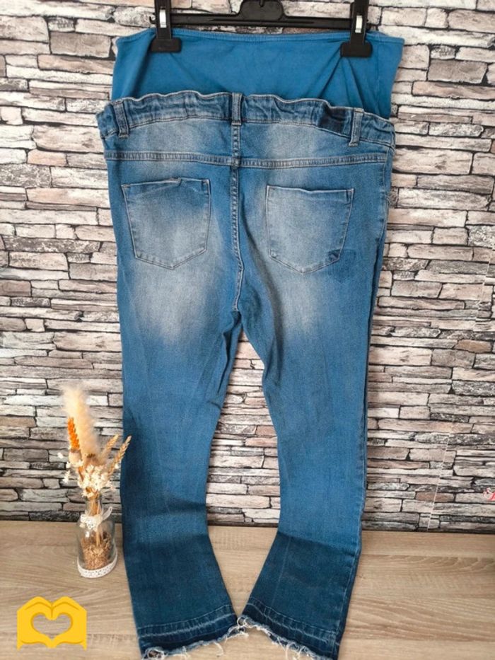 🌹 Jean de grossesse bleu Kiabi 42 🌹 - photo numéro 4