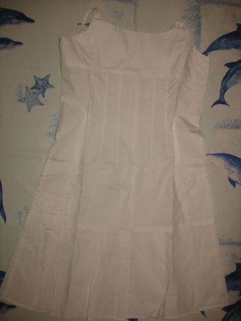ROBE BLANCHE FILLE "DDP" - 14 ANS - n°02
