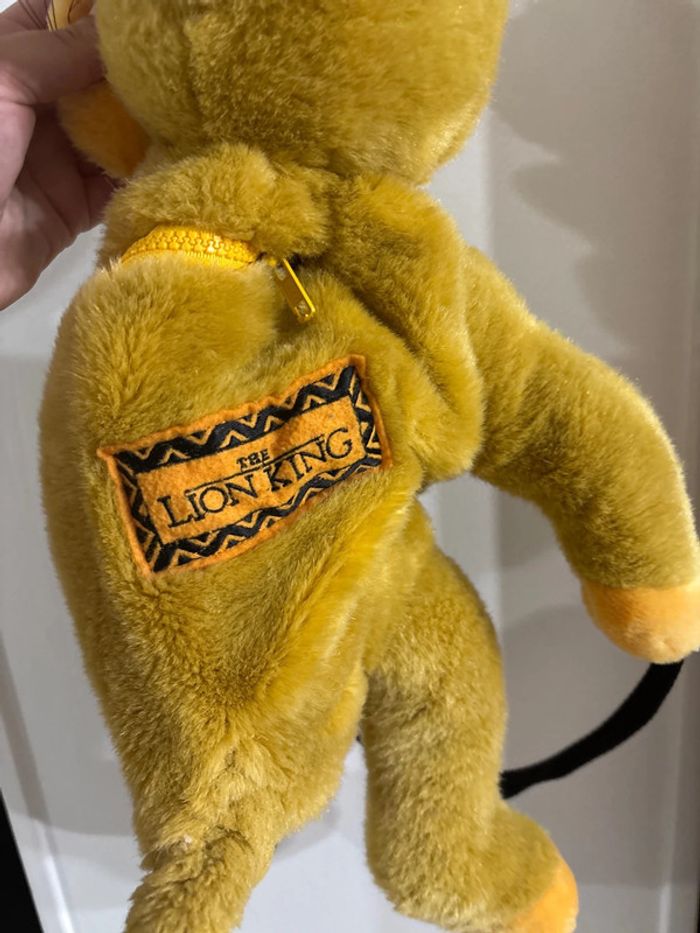 Peluche sac simba vintage - photo numéro 3
