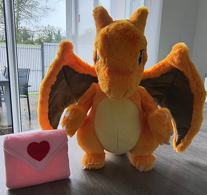 Peluche Pokémon Dracaufeu 🔥 - photo numéro 5