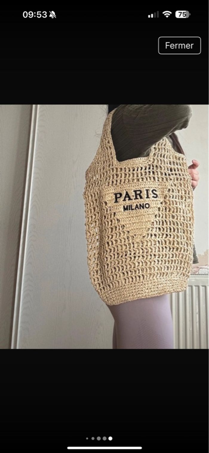 Sac Sac en paille