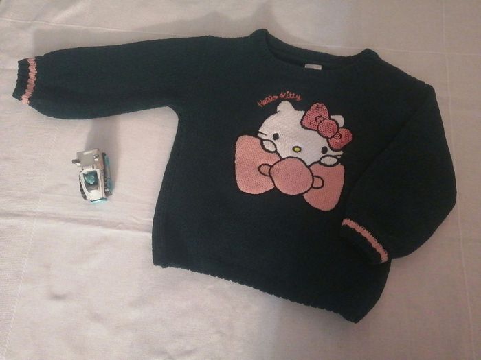 Pull en maille fille